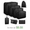 Travel-Ready 8-Piece Packing Cube Set Efficient Luggage Organization Perfect for Carry-On Suitcases And Travel Essentials