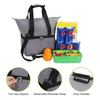 Reusable Dual Compartment Cooler Bag Insulated Lunch Bag