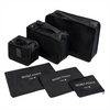 Custom Logo 6 Set Packing Cubes for Travel Lightweight Travel Organizer Cubes for Luggage