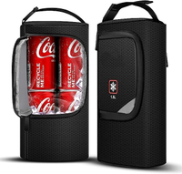 Insulated Golf Cooler Bag Portable Camping Cooler Soft Waterproof Beer Sleeve for Drinks/Bottled