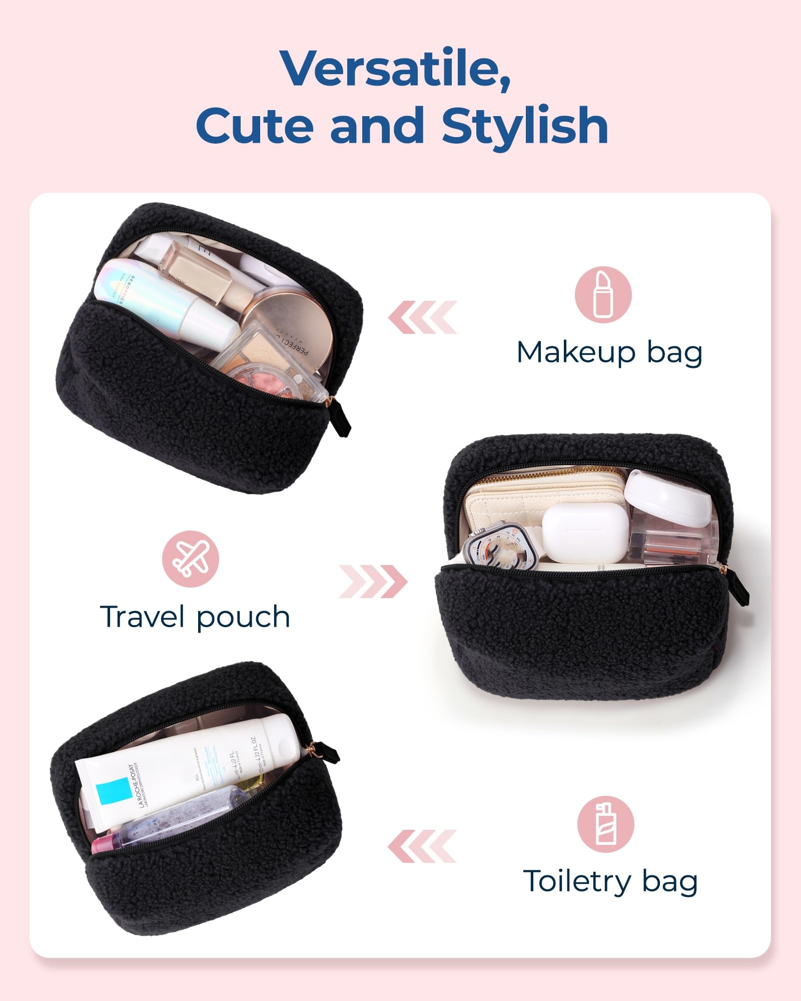 Puffy Cosmetic Pouch Make Up Bag Wholesale Product Details 