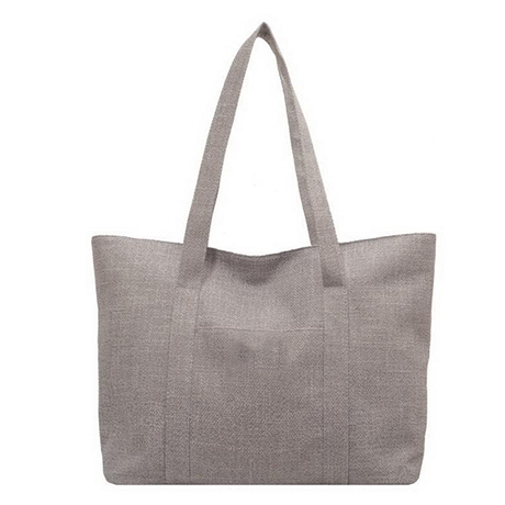 New Arrival Linen Jute Canvas Tote Bag Wholesale Customized Eco Friendly Hemp Bags Quality with Strap