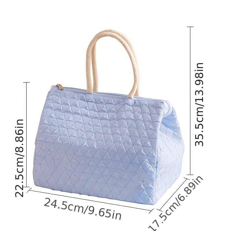 Quilted Lunch Box Bag Product Details