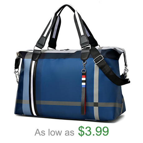 Custom Print Travel Duffel Bag for Men Carry Overnight Bag Waterproof Weekender Bags with Luggage Sleeve