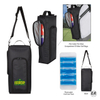 Wholesale Custom Design Leakproof 2 Bottles Red Wine Or 6 Pack Beer Sleeve Golf Cooler Bag with Adjustable Shoulder Strap