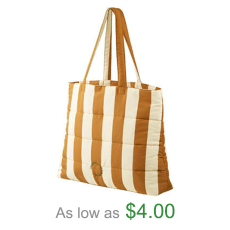 Quilted Shopping Tote Bag Custom Weekend Puffy Tote Bag for Women