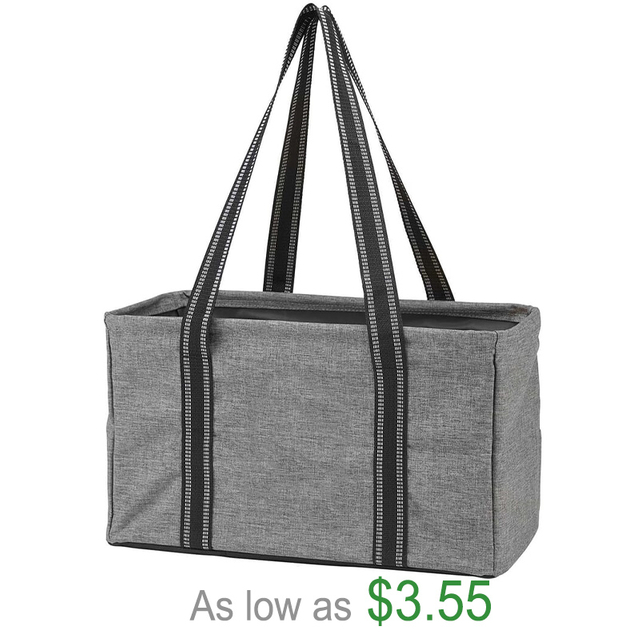  Foldable Organizer Portable Hardware Tote Bag Large Shopping Bag for Advertising