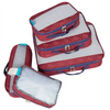 Custom Print 5 Set Packing Cubes Set for Travel Lightweight Luggage Organizer Bags