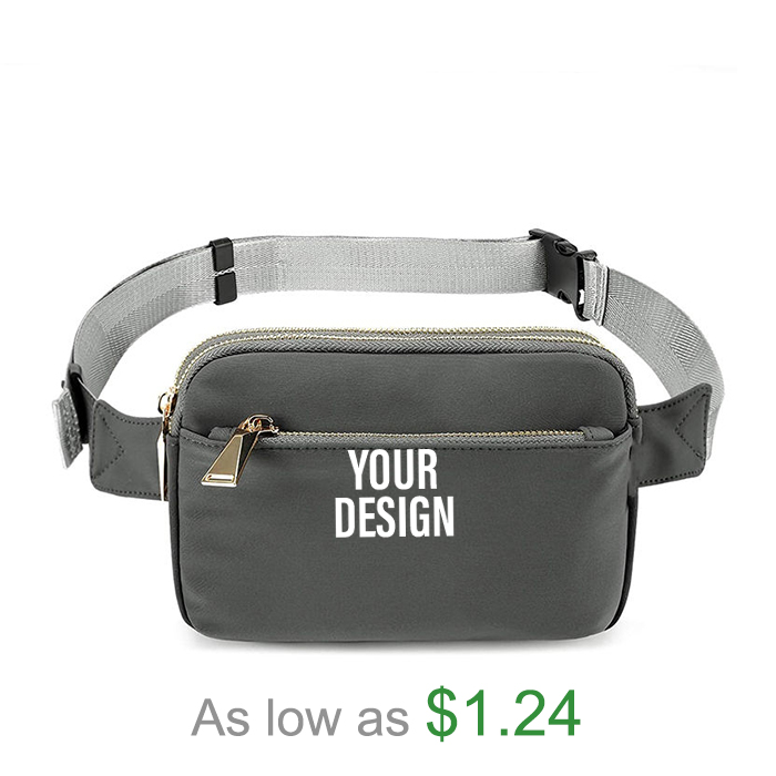 Hot Sale Lightweight Fanny Pack Waterproof Bum Bag Running Hiking Belt Bag for Sports