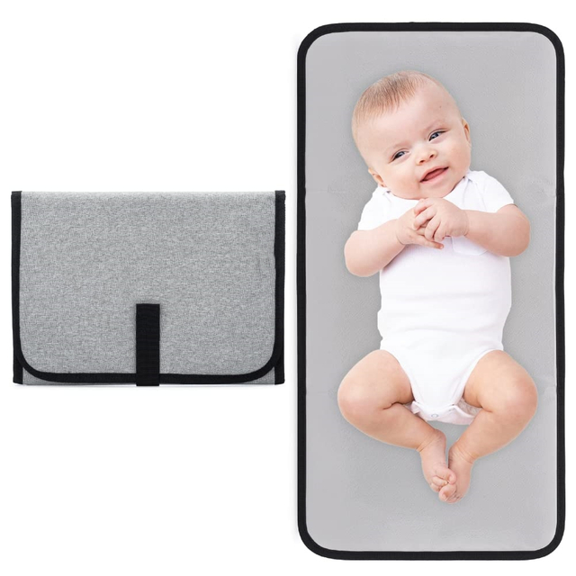 Baby Changing Pad Portable Diaper Changing Pads for Newborn Girl & Boy Waterproof Travel Changing Station