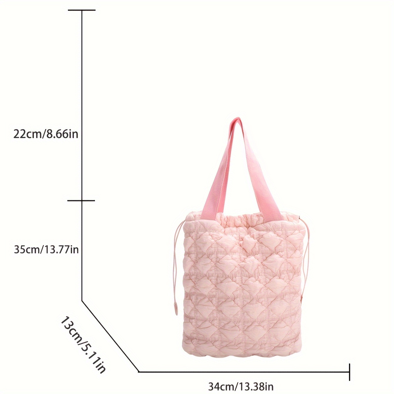 Cloud Quilted Tote Bag Product Details