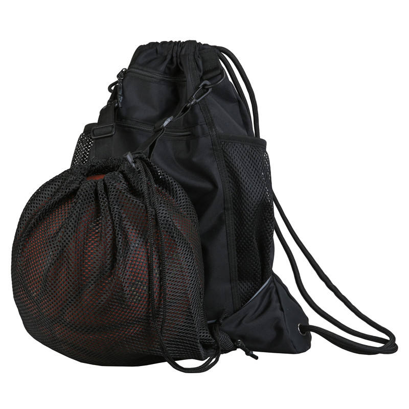 Drawstring Football Custom Basketball Backpack Soccer With Detachable Ball Mesh Bag Draw String Waterproof Sports Backpack