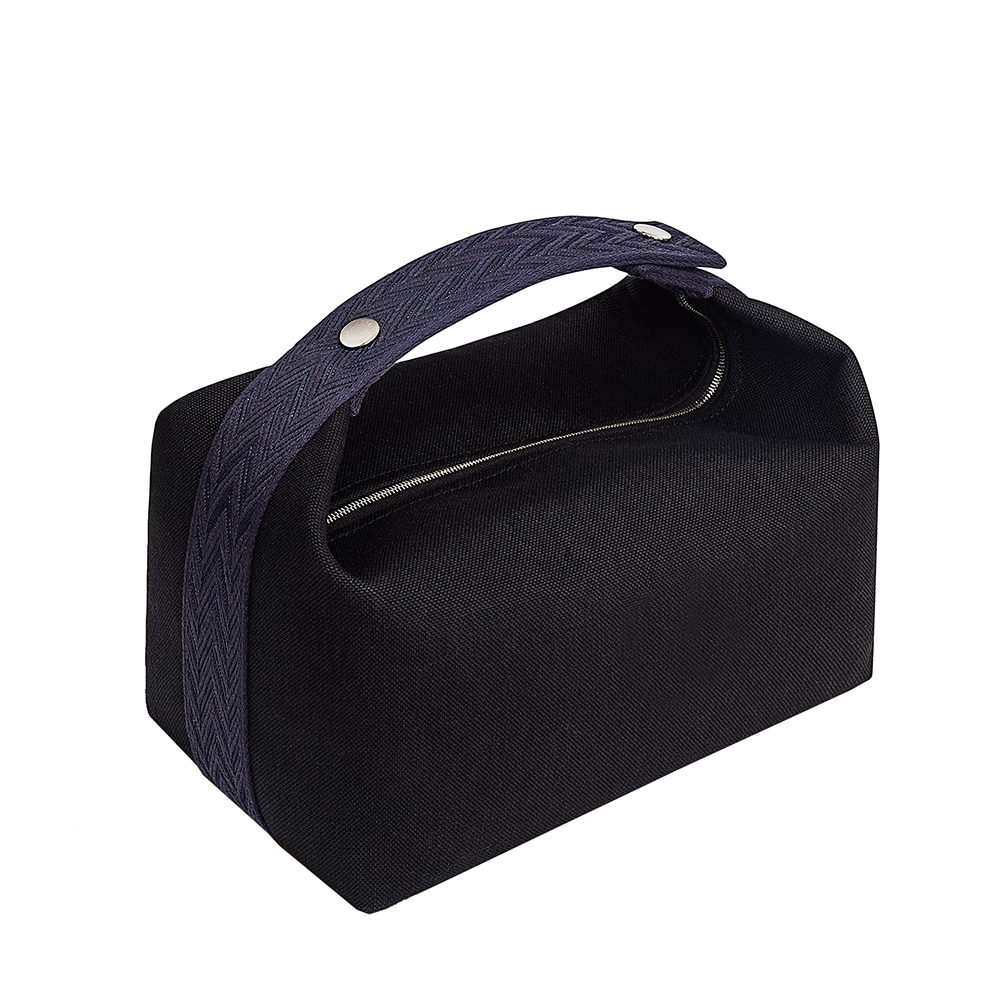 Japanese Style Portable Waterproof Dust Proof Cosmetic Bag Travel Canvas Hand Designer Makeup Bag