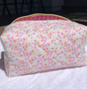 Girls Women Promotional Towel Cosmetic Bag Reversible Quilting Terry Makeup Pouch