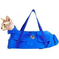 Pet Carrier Bag Travel Reversible Puppy Carrier Purse with Storage Pocket Dog Sling Carrier