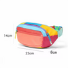 Custom Chilcdren Sports Nylon Belt Crossbody Sling Walking Running Bag Woman Man Hip Fanny Pack Waist Bags