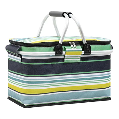 Canvas Picnic Basket