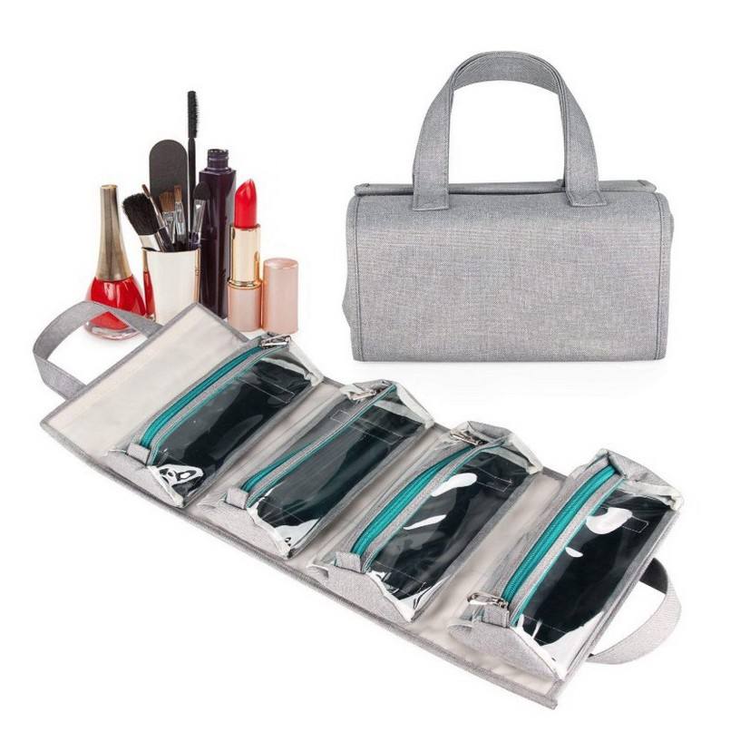 WellPromotion Collapsible Makeup Bag