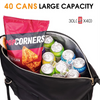 Hot Sale Wide Opening Insulated Lunch Cooler Bag Large Capacity Adjustable Strip Keeps Fresh Travel Outdoor Beach