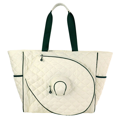 Embroidered Tennis Bag
