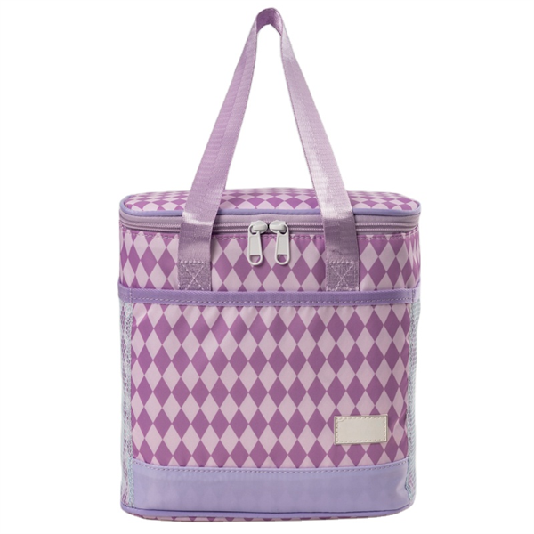 Insulated Lunch Bags with Custom Logo Travel Portable Beach Picnic Cooler Lunch Bag Colorful Tote Lunch Bag