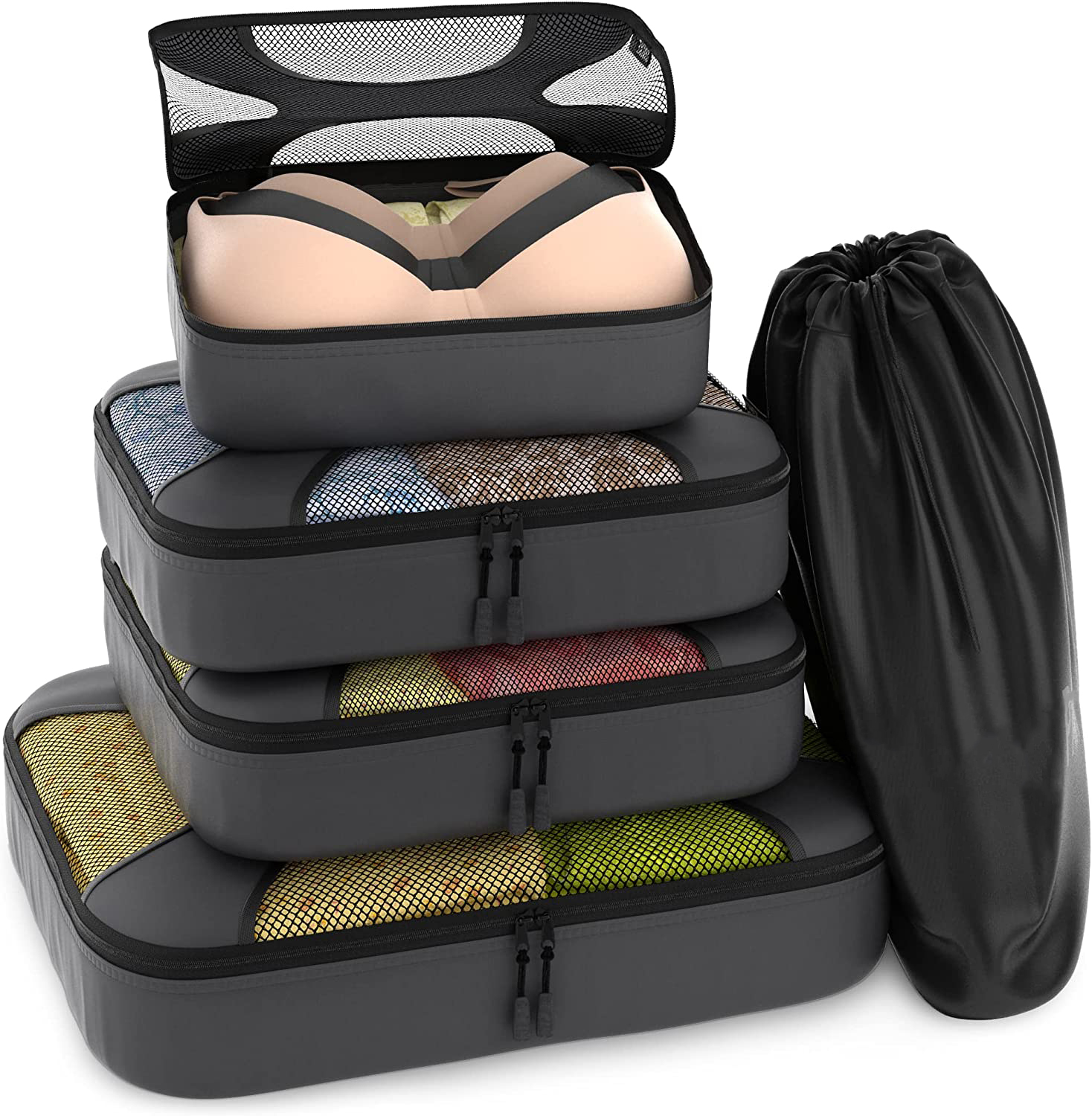2023 New 5 Set Packing Cubes Travel Organizers