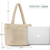 Puffer Handbag Padded Women Shoulder Bags For Winter Large Capacity Black Handbags Cotton Warm Tote Customization