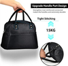 Leakproof Cooler Cute Lunch Box Handbags for Office Work, Home, Picnic Beach Or Travel Black