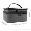 Customizable Logo High Quality Water-resistant Travel Polyester Toiletry Makeup Cosmetic Make Up Tote Pouch Bag for Women Men
