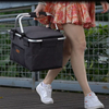 Portable Thermal Insulated Food Box Delivery Aluminum Foil Cooler Storage Outdoor Picnic Basket Cooler Bag