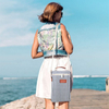 New Designer Waterproof 2 Bottle Wine Tote Carrier Cooler Bag Travel Picnic Durable Insulated Thermal Bag