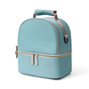 Double Decker Baby Bottle Breast Pump Cooler Bag for Breast Milk Waterproof Insulated Cooler Bag for Traveling