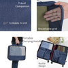 7pcs Set Travel Luggage Organizer Packing Cubes Travel Bag Organizer Set Travelling Bag Organizer Waterproof with Laundry Bag