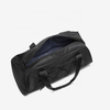 Factory Price Waterproof Black Weekender Travel Bag Customized Logo Sturdy Hiking Foldable Duffel Bag