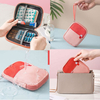 Wholesale Travel Carrying First Aid Medicine Storage Box Organizer Multi-compartment Medicine Bag Organizer