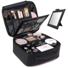 Makeup Bags Cosmetic Make Up Bag Organizers Bags Toiletry Jewelry Accessories with Mirror