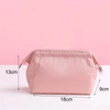 Factory Supplier Custom Cosmetic Pink Makeup Rivate Label Toiletry Bag High Capacity Waterproof Makeup Bag