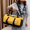 Custom Sport Gym Accessories Sublimation Duffle Bag Weekender Bags with Shoe Compartment Weekender Overnight Bag for Women