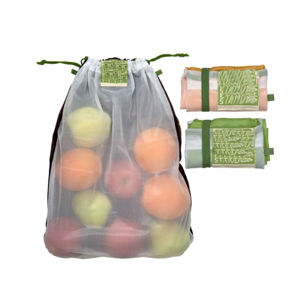 Hot Selling Ecology Reusable Cotton Mesh Shopping Bag Fruit Vegetable Grocery Tote Bag Large Net Shopping Bags