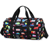 Customized Logo Kids Duffle Travel Bag with Wet Pocket And Shoes Compartment Overnight Luggage Bag Weekender