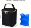Hot Selling Reusable Baby Bottle Breastmilk Cooler Bag Custom Insulated Lunch Cooler Bag for Kids