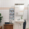 Fashionable Roll Up Eco Friendly Cosmetic Toiletries Storage Bag Pouches Unisex Bathroom Toiletry Bag with Hanging Hook