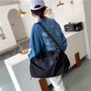 Customized Logo Waterproof Men\'s Women Tote Yoga Gym Bag Zipper Sport Gym Travel Duffel Bag with Shoe Compartment