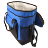 Eco Friendly Custom Logo Meal Cool Bag Cold Thermo Food Delivery Insulated Lunch Cooler Bag Rigid with Aluminium Foil