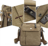 fashionable multi pocket canvas boys causal shoulder carry chest bag crossbody bag men messenger sling bag