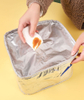 Portable Lunch Bag New Thermal Insulated Lunch Box Tote Cooler Handbag Cartoon Pattern Bento Food Bag