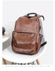 Fashion outdoor travel pu leather laptop business bag back bag for men backpack leather mochila