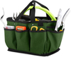 Wear-Resistant 14 Inch Gardening Tote Bag Reusable Garden Tool Storage Bag and Home Organizer with Pockets