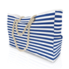 Custom Digital Printing Large Shopping Travel Bag Fashion Rope Handle Polyester Big Beach Tote Bag Women