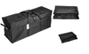 55L 80L 100L 150L Traveling Airport Heavy Duty Utility Foldable Waterproof Black Oxford Large Travel Duffel Bag